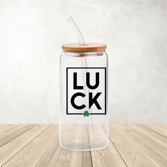 Luck uv dtf decal