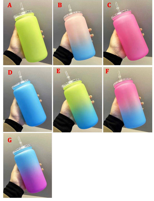 PRE-ORDER Matte coloured Plastic libby glass cup