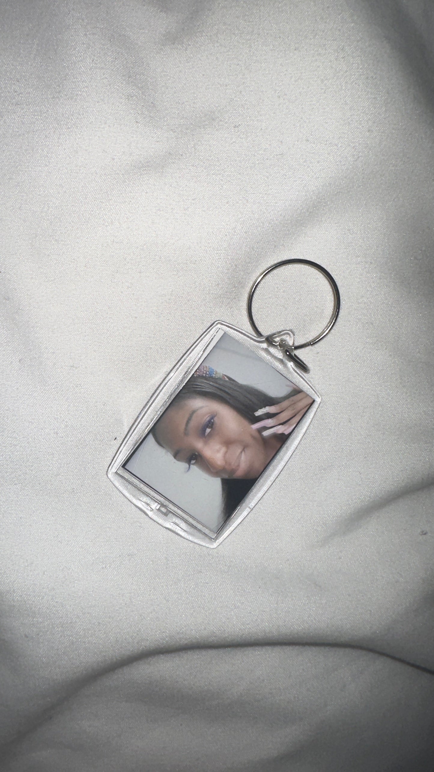 Double sided keychain
