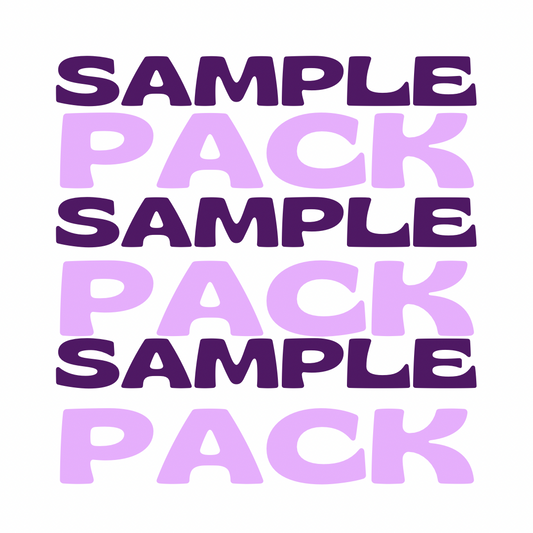 Transfer sample packs