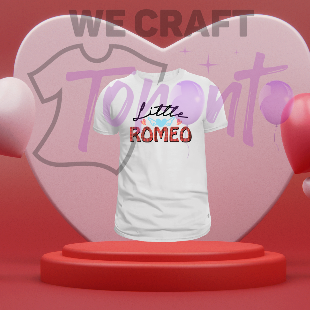 Little romeo DTF transfer (IRON ON TRANSFER SHEET ONLY)