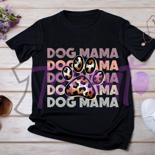 Dog Mama DFT TRANSFER (IRON ON TRANSFER SHEET ONLY)