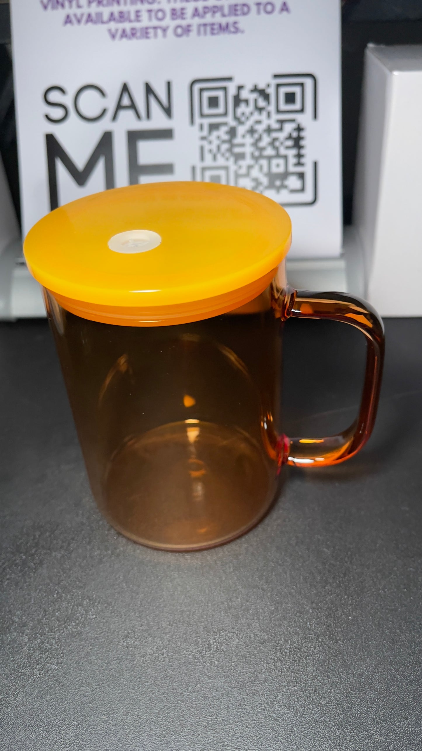 Blank jelly libby glass mug