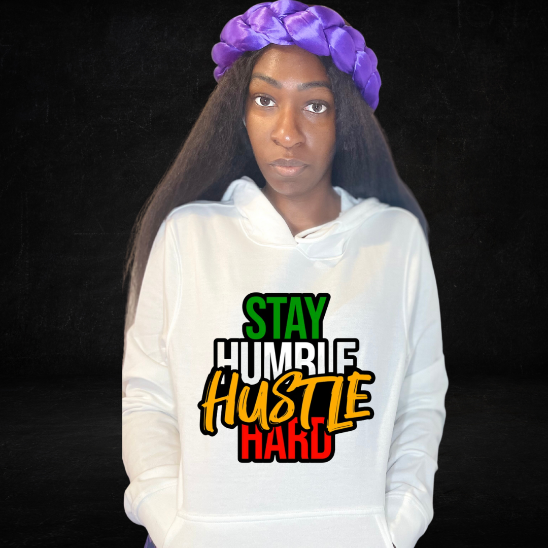 Stay Humble hustle hard  DTF transfer (IRON ON TRANSFER SHEET ONLY)