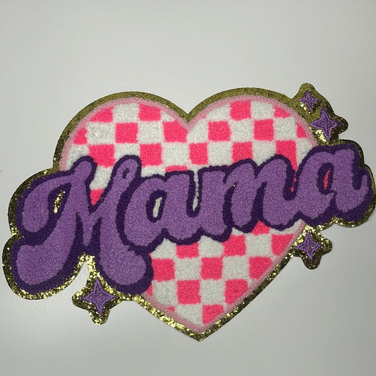 Heart mama patch