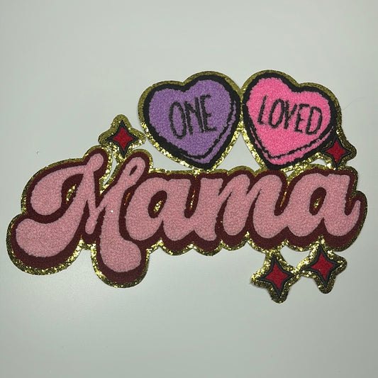 One loved mama patch
