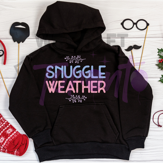 Snuggle weather DTF transfer (IRON ON TRANSFER SHEET ONLY)