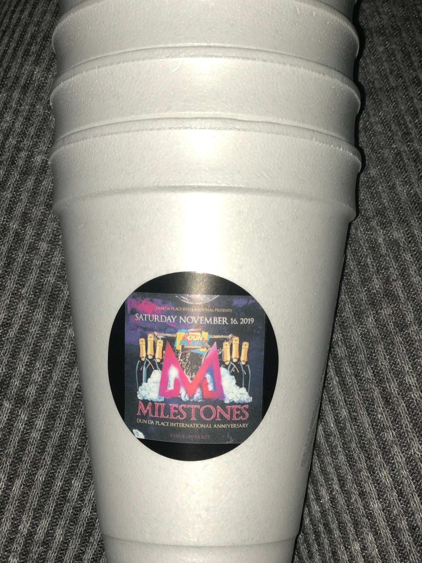 Personalize styrofoam cups ￼